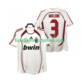 Fußballtrikots AC Mailand MALDINI 3 2006 2007 Retro Kurzarm Auswärts-trikot kaufen